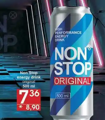 Jip Non Stop energy drink original, 500 ml nabídka