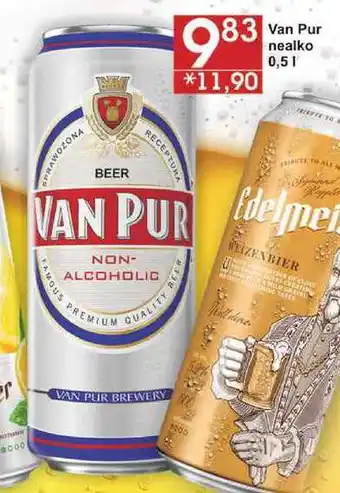 Jip Van Pur nealko, 0,5 l nabídka