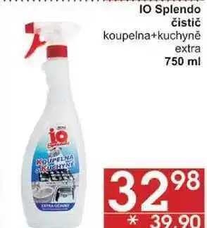 Jip IO Splendo čistič koupelna+kuchyně extra, 750 ml nabídka
