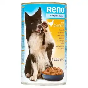 Jip Reno Kompletní krmivo pro dospělé psy kousky s kuřecím v omáčce 1240g nabídka