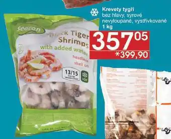 Jip Krevety tygří bez hlavy, syrové nevyloupané, vystřívkované, 1 kg nabídka