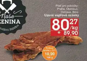 Jip Uzené vepřové ocásky, 100 g nabídka