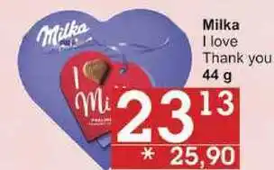 Jip Milka I love, 44 g nabídka