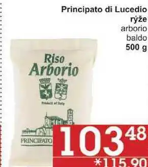 Jip Principato di Lucedio rýže arborio, 500 g nabídka