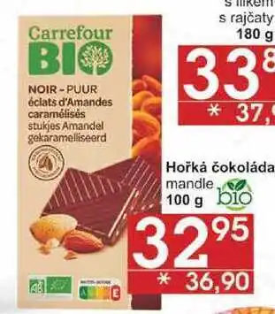 Jip Hořká čokoláda mandle, 100 g nabídka