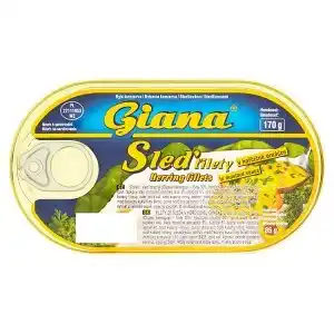 Jip Giana Sleď filety 170g, vybrané druhy nabídka