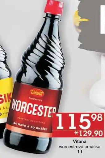 Jip Vitana worcestrová omáčka, 1 l nabídka