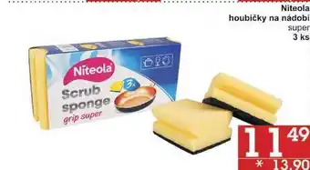 Jip Niteola houbičky na nádobí super, 3 ks nabídka