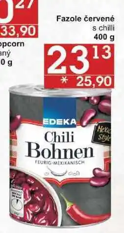 Jip Fazole červené s chilli, 400 g nabídka