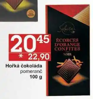 Jip Hořká čokoláda pomeranč, 100 g nabídka