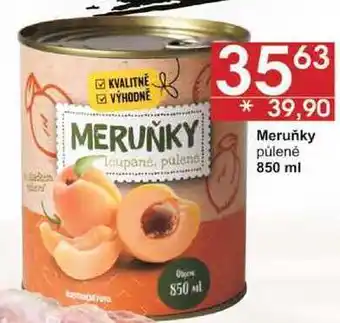 Jip Meruňky půlené, 850 ml nabídka