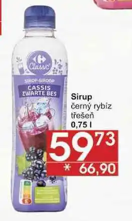 Jip Sirup černý rybíz, 0,75 l nabídka