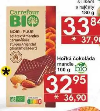 Jip Hořká čokoláda mandle, 100 g nabídka
