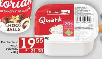 Jip Frankenland tvaroh polotučný, 250 g nabídka