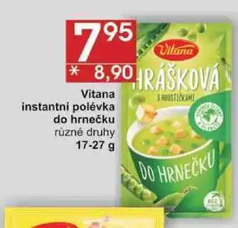 Jip Vitana instantní polévka do hrnečku různé druhy, 17-27 g nabídka