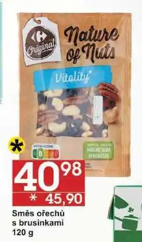 Jip Směs ořechů s brusinkami, 120 g nabídka