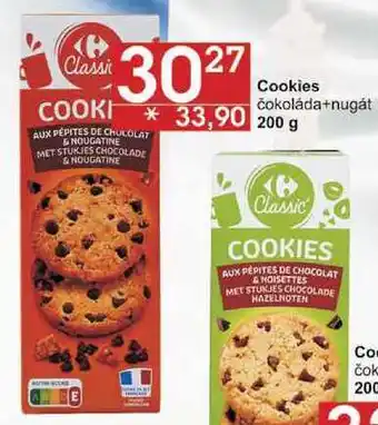 Cookies čokoláda+nugát, 200 g