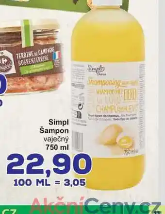 Jip Simpl Šampon vaječný 750 ml nabídka