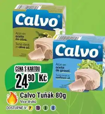 Tamda Foods Calvo Tuňák 80g nabídka