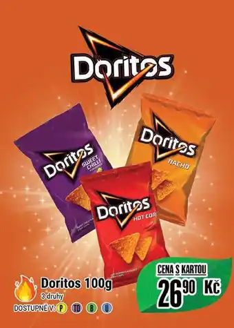 Tamda Foods Doritos 100 g nabídka