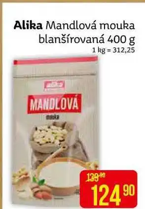 Teta Alika Mandlová mouka blanšírovaná 400 g nabídka