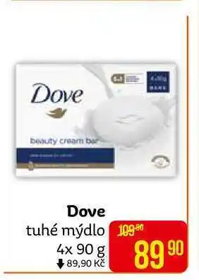 Teta Dove mýdlo 4x90g, vybrané druhy nabídka