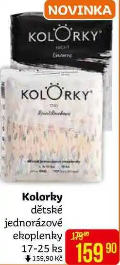 Teta Kolorky dětské jednorázové ekoplenky nabídka
