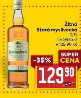 Billa Žitná Stará myslivecká 0,5l nabídka