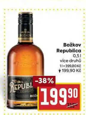 Billa Božkov Republica 0,5l nabídka