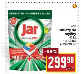 Billa Jar Tablety do myčky 42 ks nabídka