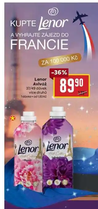 Billa Lenor Aviváž 37/49 dávek nabídka