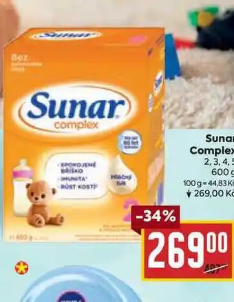 Billa Sunar Complex 2,3,4,5 600 g nabídka