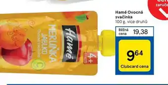 Tesco Hamé Ovocná svačinka nabídka