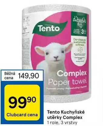 Tesco Tento Kuchyňské utěrky Complex nabídka