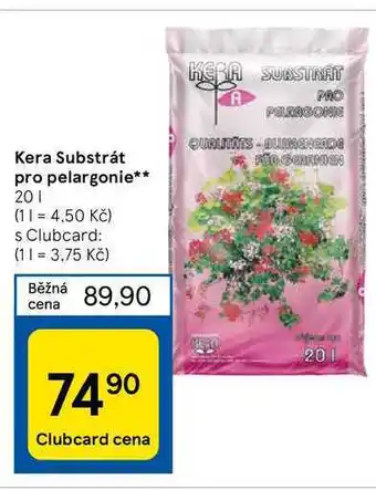 Tesco Kera Substrát pro pelargonie nabídka