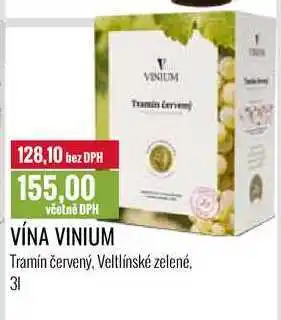 Ratio VÍNA VINIUM 3l nabídka