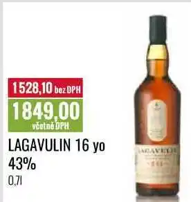Ratio LAGAVULIN 16 yo 43% 0,7l nabídka