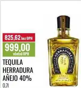 Ratio TEQUILA HERRADURA AÑEJO 40% 0,7l nabídka