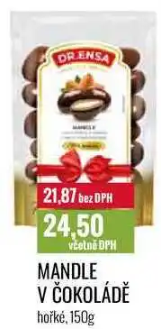 Ratio MANDLE V ČOKOLÁDĚ 150g nabídka