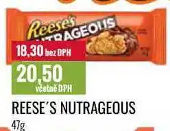 Ratio REESE'S NUTRAGEOUS 47g nabídka