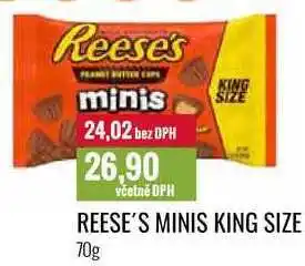 Ratio REESE'S MINIS KING SIZE 70g nabídka