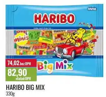 Ratio HARIBO BIG MIX 330g nabídka