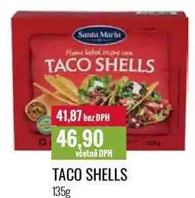 Ratio TACO SHELLS 135g nabídka