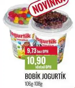 Ratio BOBÍK JOGURTÍK 106g-108g nabídka