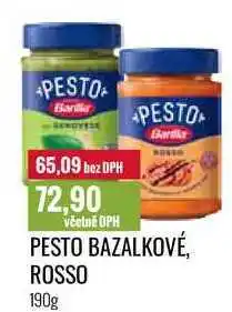 Ratio PESTO BAZALKOVÉ, ROSSO 190g nabídka