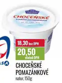 Ratio CHOCEŇSKÉ POMAZÁNKOVÉ natur, 150g nabídka