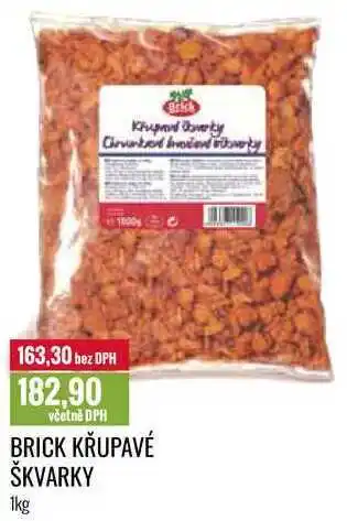 Ratio BRICK KŘUPAVÉ ŠKVARKY 1kg nabídka