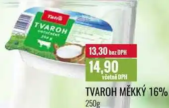 Ratio TVAROH MĚKKÝ 16% 250g nabídka