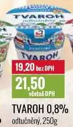 Ratio TVAROH 0,8% odtučněný 250g nabídka