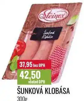 Ratio ŠUNKOVÁ KLOBÁSA 300g nabídka